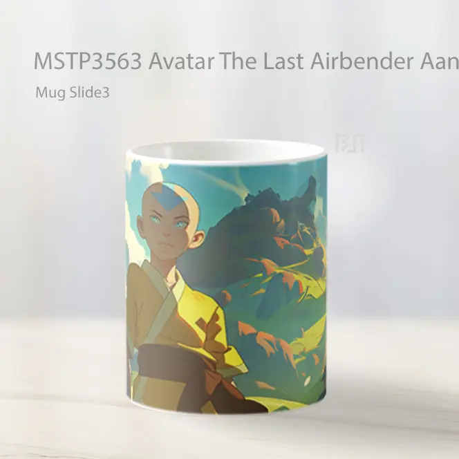 Avatar The Last Airbender Aang Beautiful Mug Gelas Keramik MSTP3563 - All-side / Desain