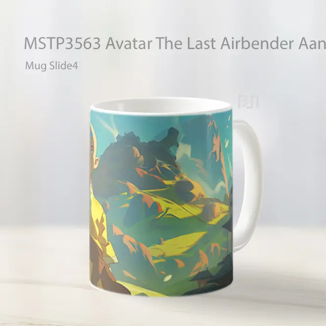 Avatar The Last Airbender Aang Beautiful Mug Gelas Keramik MSTP3563
