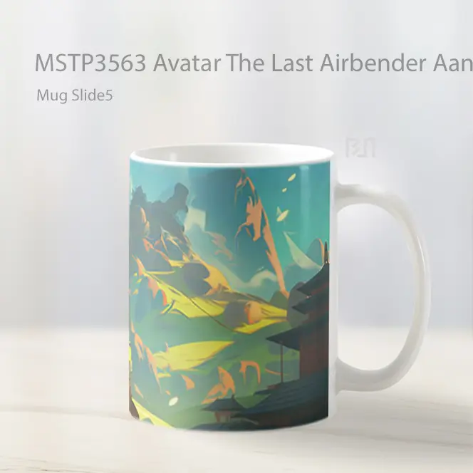 Avatar The Last Airbender Aang Beautiful Mug Gelas Keramik MSTP3563 - All-side / Desain