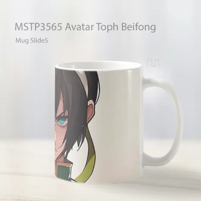 Avatar Toph Beifong Mug Gelas Keramik MSTP3565 - All-side / Desain