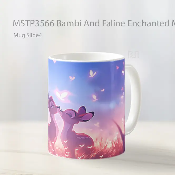 Bambi And Faline Enchanted Meadow Mug Gelas Keramik MSTP3566