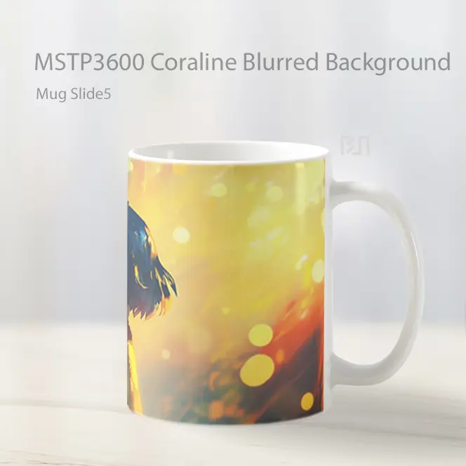 Coraline Blurred Background Mug Gelas Keramik MSTP3600 - All-side / Desain