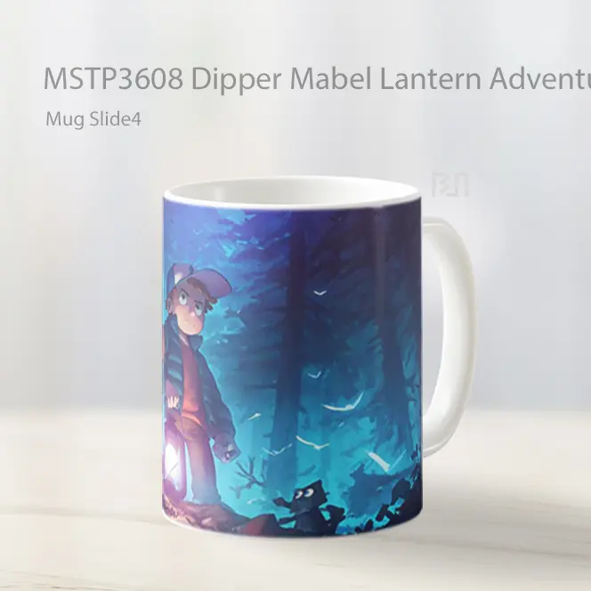 Dipper Mabel Lantern Adventure Mug Gelas Keramik MSTP3608