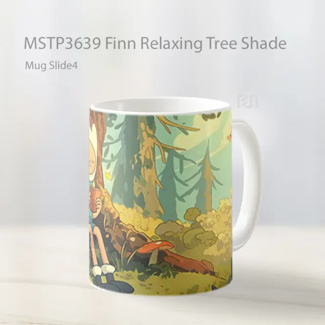 Finn Relaxing Tree Shade Mug Gelas Keramik MSTP3639