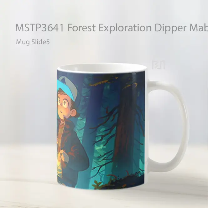 Forest Exploration Dipper Mabel Mug Gelas Keramik MSTP3641 - All-side / Desain