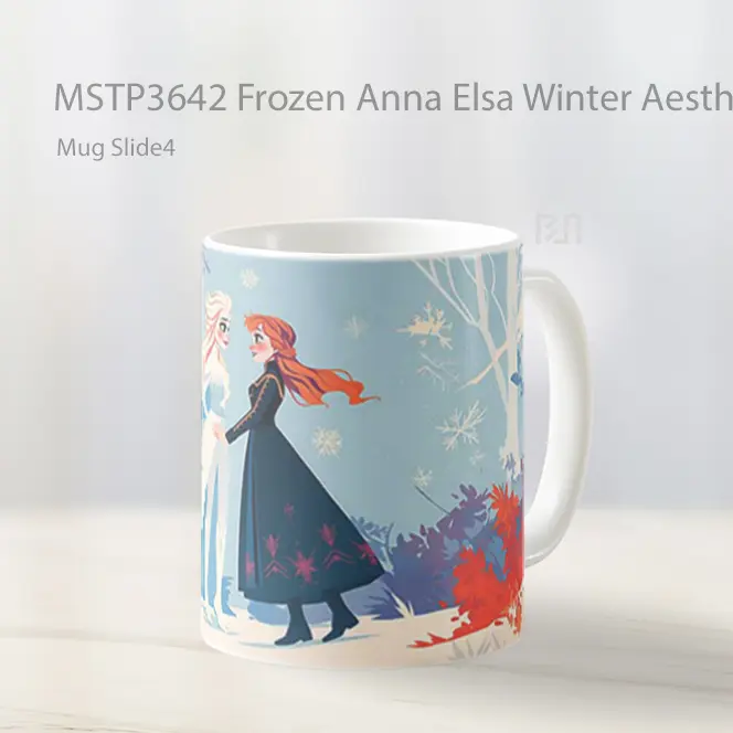 Frozen Anna Elsa Winter Aesthetic Mug Gelas Keramik MSTP3642