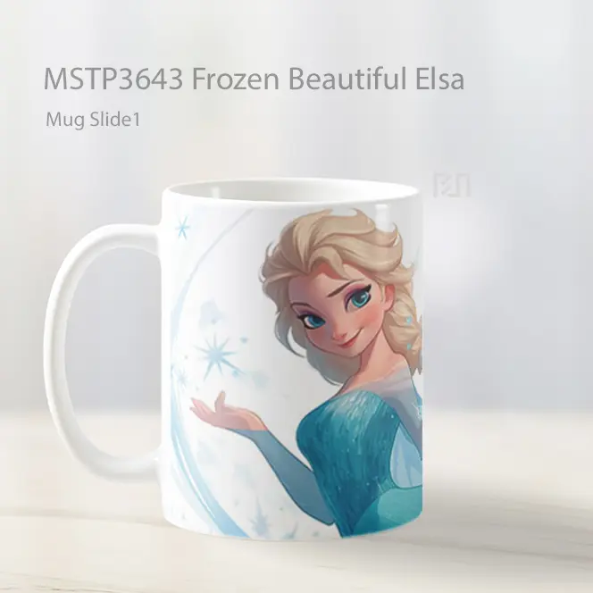 Frozen Beautiful Elsa Mug Gelas Keramik MSTP3643 - All-side / Desain