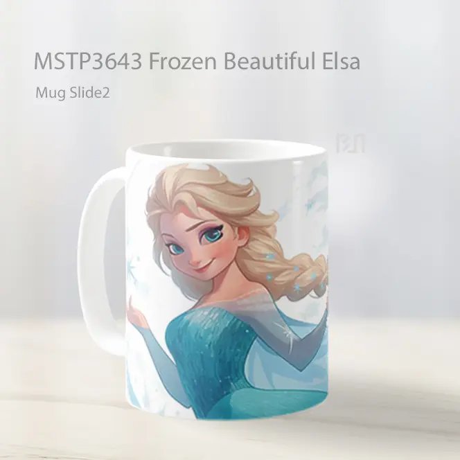 Frozen Beautiful Elsa Mug Gelas Keramik MSTP3643 - All-side / Desain
