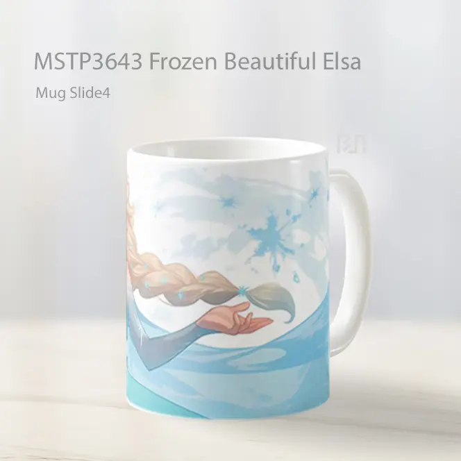 Frozen Beautiful Elsa Mug Gelas Keramik MSTP3643