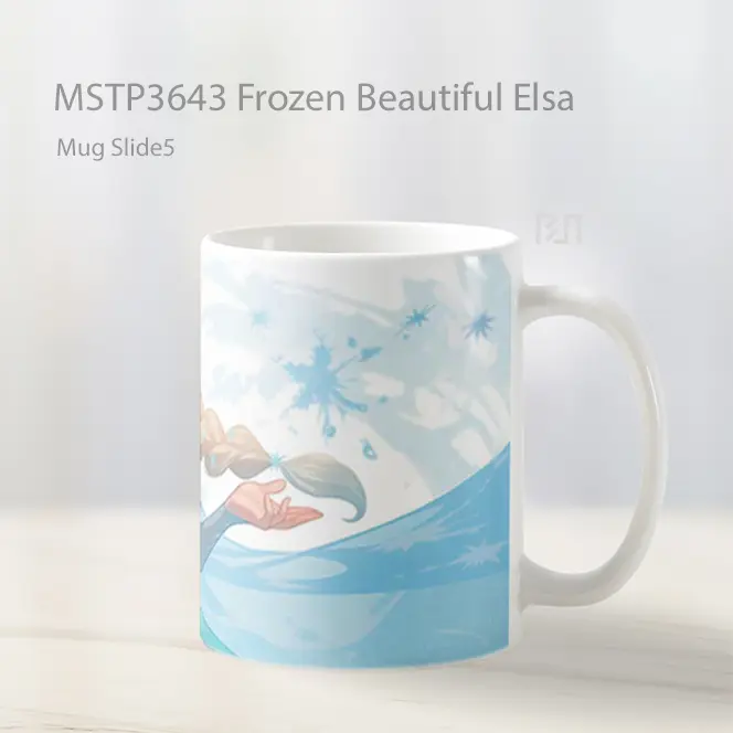 Frozen Beautiful Elsa Mug Gelas Keramik MSTP3643 - All-side / Desain