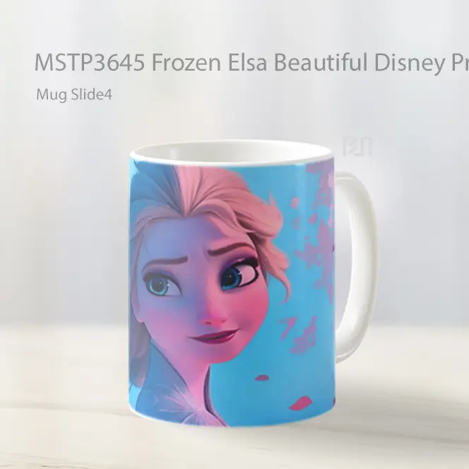 Frozen Elsa Beautiful Disney Princess Art Mug Gelas Keramik MSTP3645
