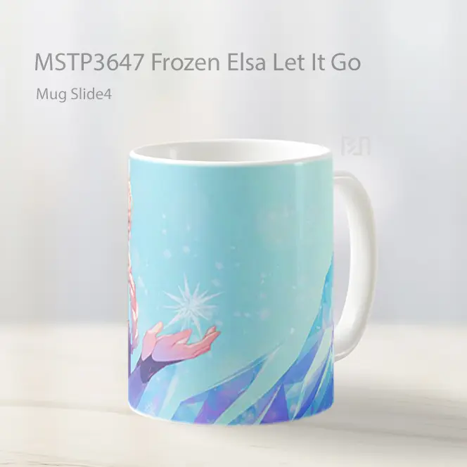 Frozen Elsa Let It Go Mug Gelas Keramik MSTP3647