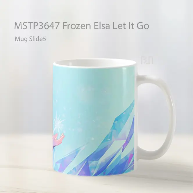 Frozen Elsa Let It Go Mug Gelas Keramik MSTP3647 - All-side / Desain