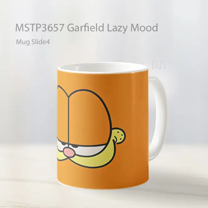Garfield Lazy Mood Mug Gelas Keramik MSTP3657