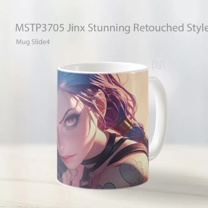 Jinx Stunning Retouched Style Mug Gelas Keramik MSTP3705