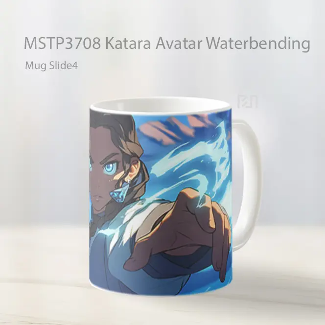 Katara Avatar Waterbending Mug Gelas Keramik MSTP3708