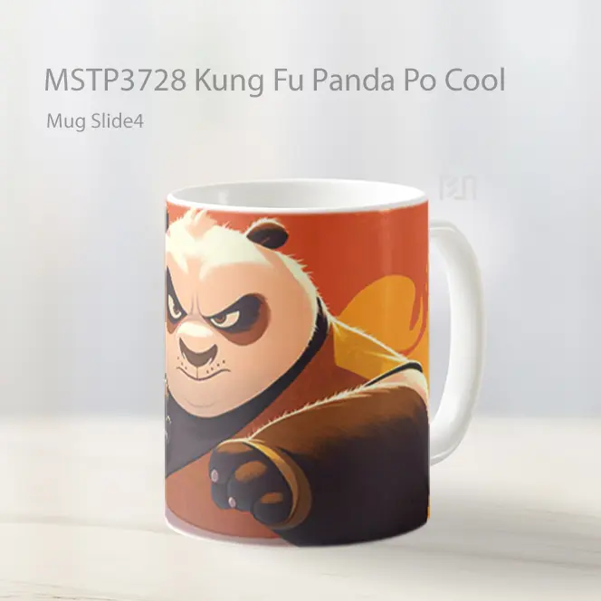 Kung Fu Panda Po Cool Mug Gelas Keramik MSTP3728