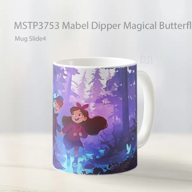 Mabel Dipper Magical Butterfly Mug Gelas Keramik MSTP3753