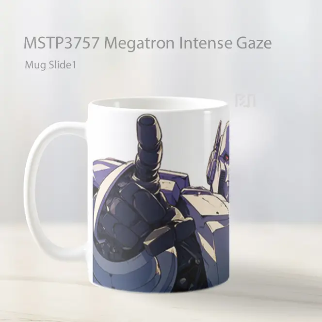 Megatron Intense Gaze Mug Gelas Keramik MSTP3757 - All-side / Desain