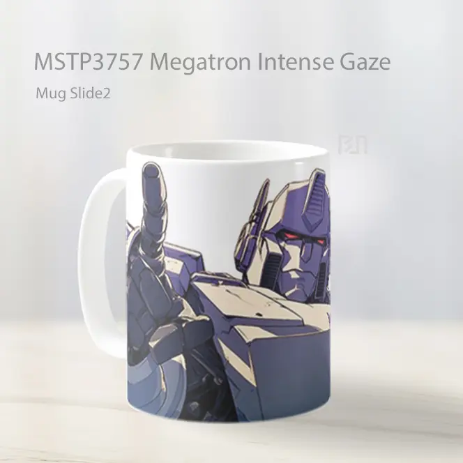 Megatron Intense Gaze Mug Gelas Keramik MSTP3757 - All-side / Desain