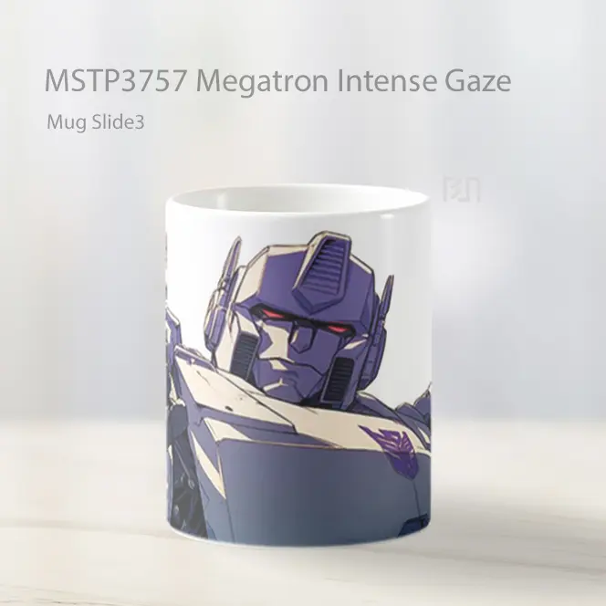 Megatron Intense Gaze Mug Gelas Keramik MSTP3757 - All-side / Desain