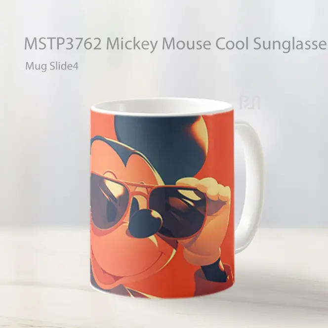 Mickey Mouse Cool Sunglasses Mug Gelas Keramik MSTP3762