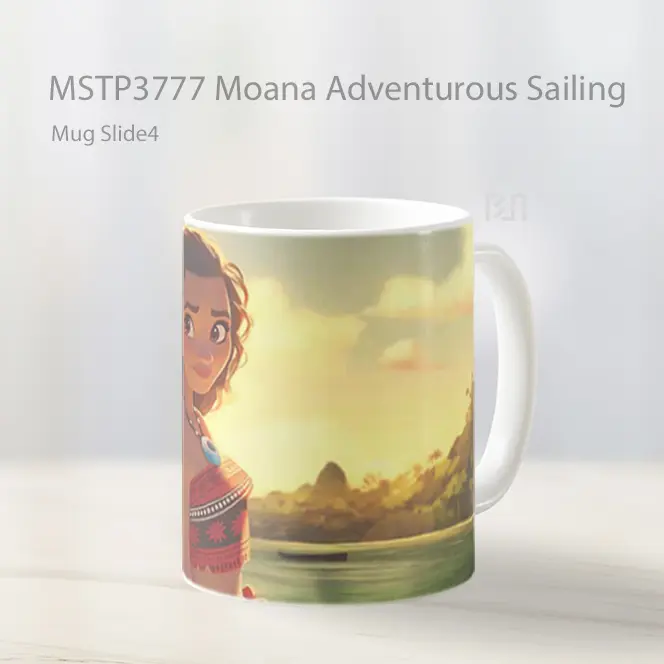 Moana Adventurous Sailing Mug Gelas Keramik MSTP3777