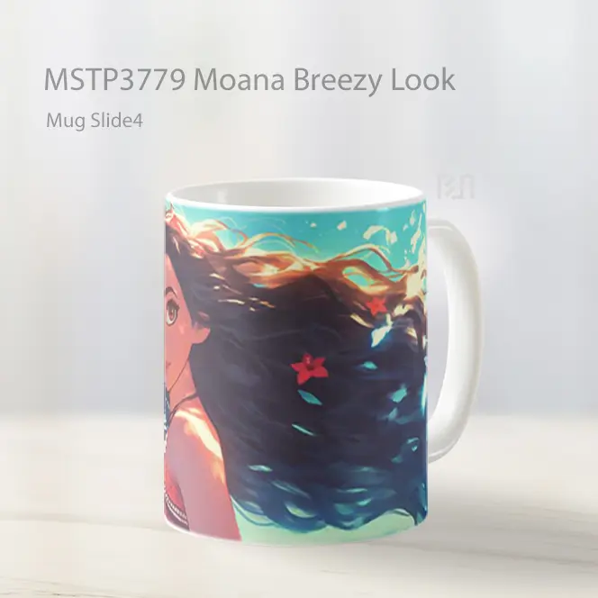 Moana Breezy Look Mug Gelas Keramik MSTP3779