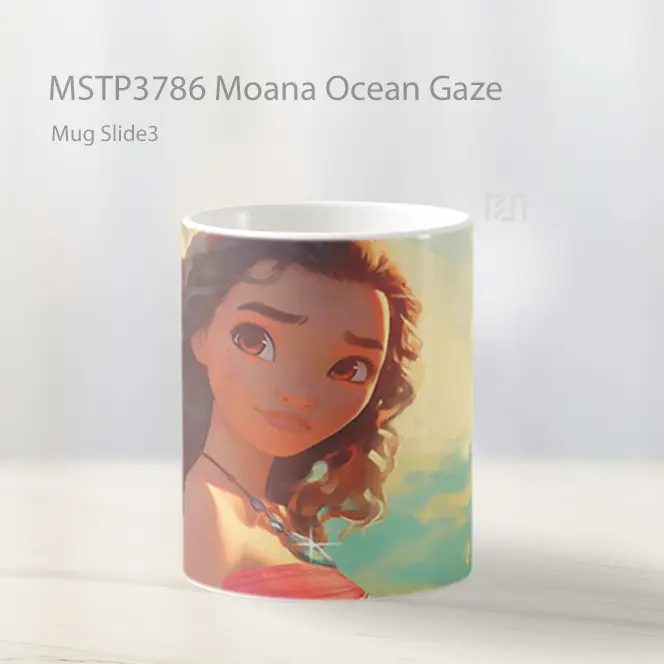 Moana Ocean Gaze Mug Gelas Keramik MSTP3786 - All-side / Desain