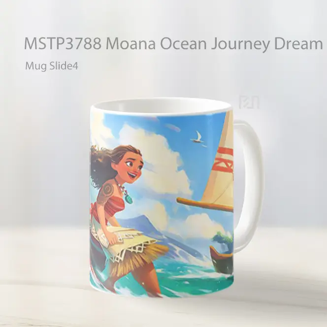 Moana Ocean Journey Dream Mug Gelas Keramik MSTP3788