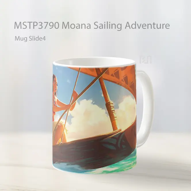 Moana Sailing Adventure Mug Gelas Keramik MSTP3790