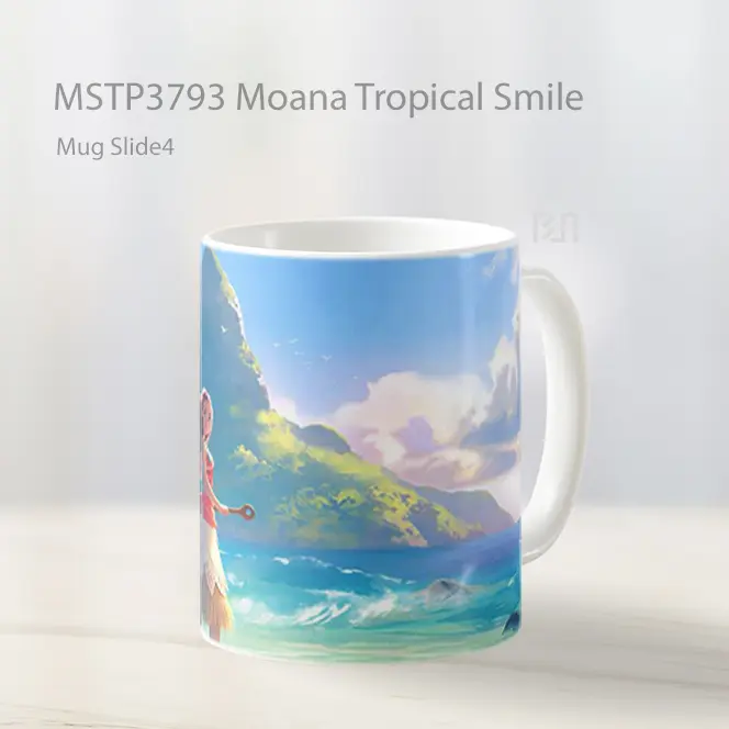 Moana Tropical Smile Mug Gelas Keramik MSTP3793