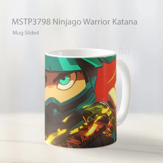 Ninjago Warrior Katana Mug Gelas Keramik MSTP3798