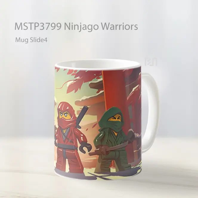 Ninjago Warriors Mug Gelas Keramik MSTP3799