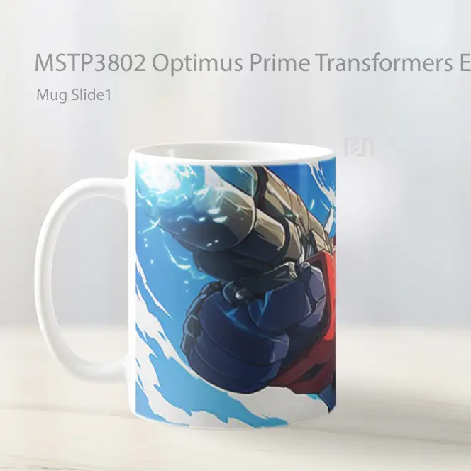 Optimus Prime Transformers Energetic Pose Pc Mug Gelas Keramik MSTP3802 - All-side / Desain