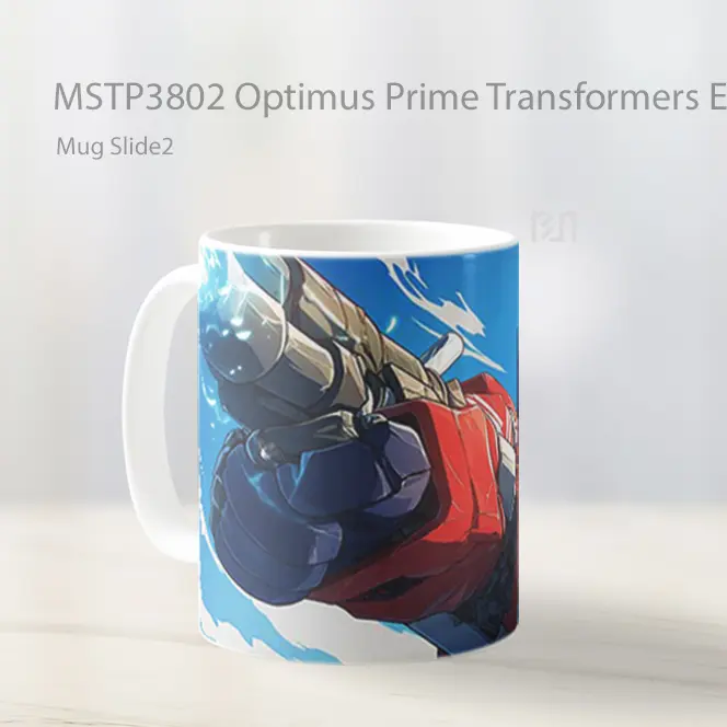 Optimus Prime Transformers Energetic Pose Pc Mug Gelas Keramik MSTP3802 - All-side / Desain