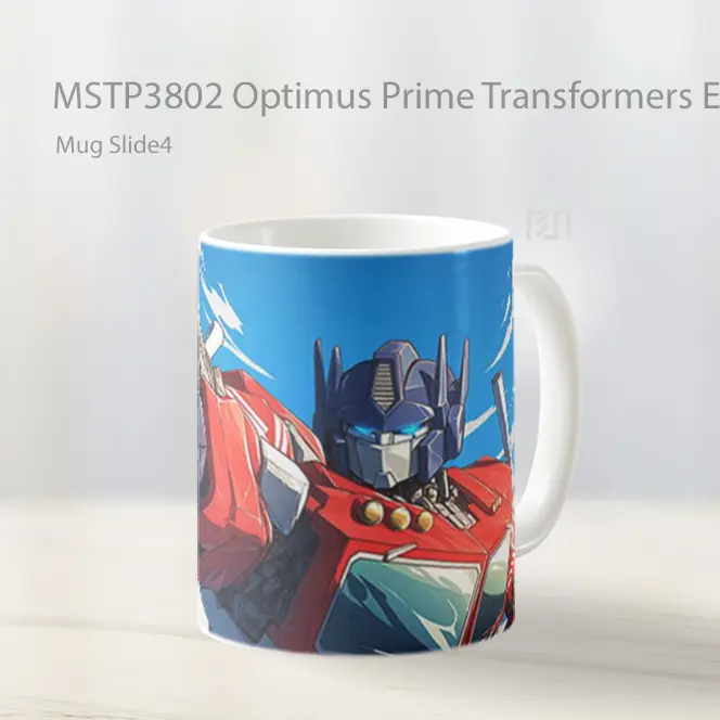 Optimus Prime Transformers Energetic Pose Pc Mug Gelas Keramik MSTP3802