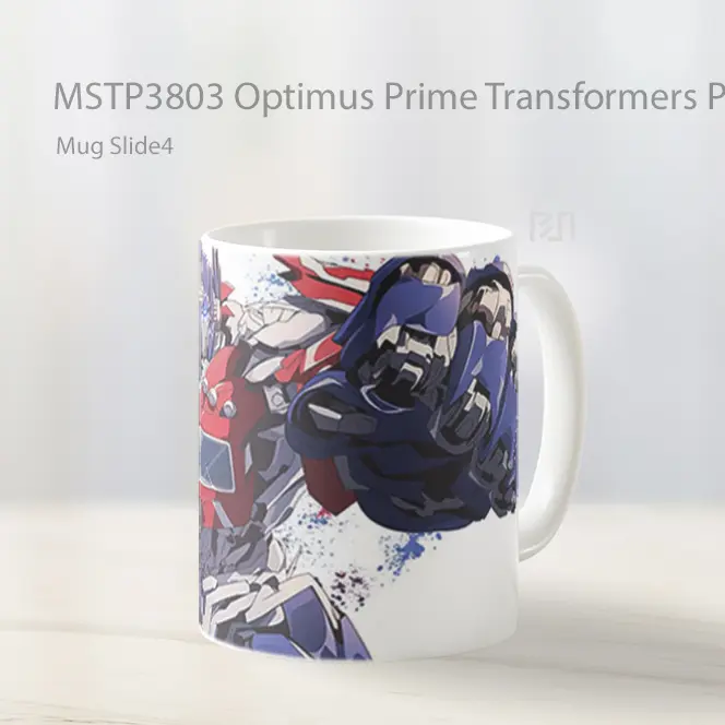 Optimus Prime Transformers Power Punch Mug Gelas Keramik MSTP3803