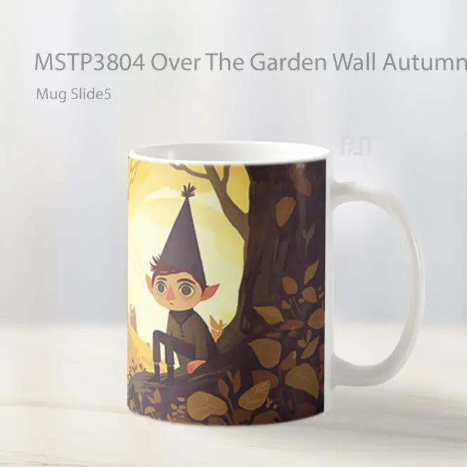 Over The Garden Wall Autumn Forest Mug Gelas Keramik MSTP3804 - All-side / Desain