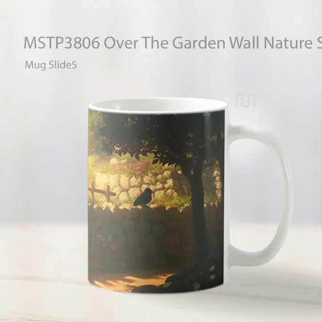 Over The Garden Wall Nature Scene Mug Gelas Keramik MSTP3806 - All-side / Desain