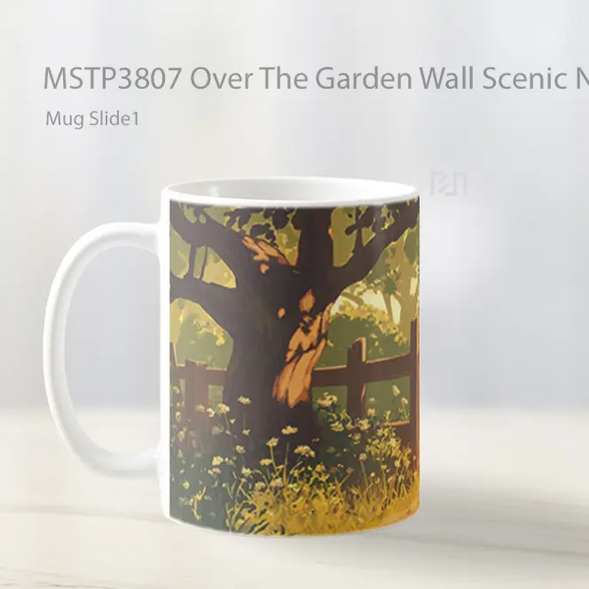 Over The Garden Wall Scenic Nature Mug Gelas Keramik MSTP3807 - All-side / Desain