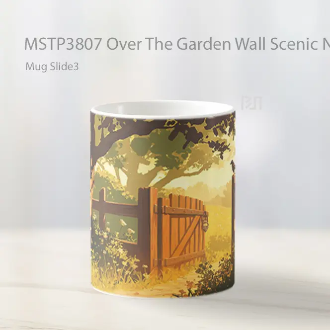 Over The Garden Wall Scenic Nature Mug Gelas Keramik MSTP3807 - All-side / Desain