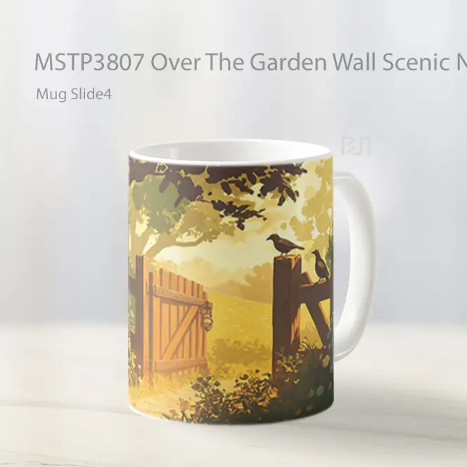 Over The Garden Wall Scenic Nature Mug Gelas Keramik MSTP3807