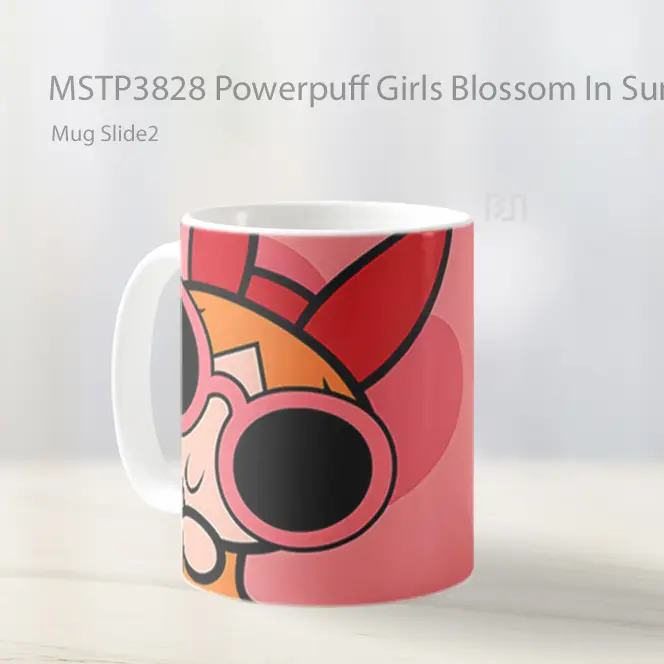 Powerpuff Girls Blossom In Sumglasses Mug Gelas Keramik MSTP3828 - All-side / Desain