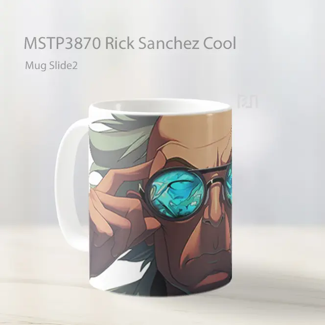 Rick Sanchez Cool Mug Gelas Keramik MSTP3870 - All-side / Desain