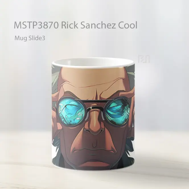 Rick Sanchez Cool Mug Gelas Keramik MSTP3870 - All-side / Desain