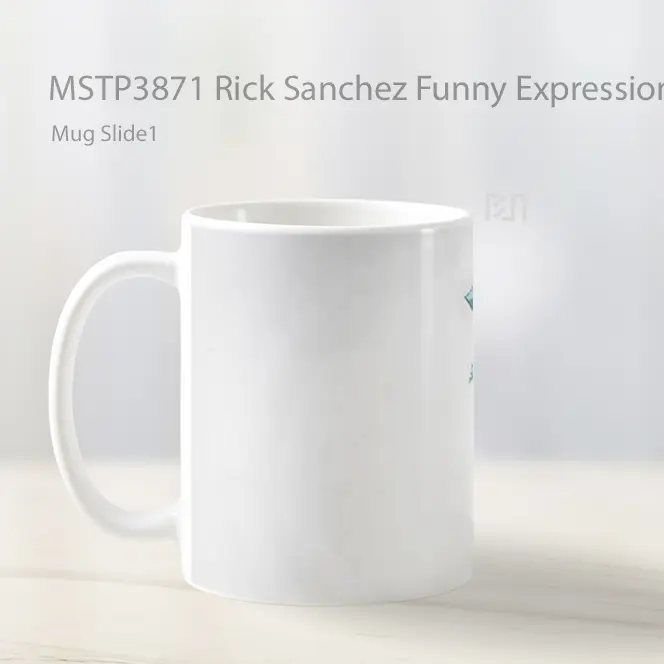 Rick Sanchez Funny Expression Mug Gelas Keramik MSTP3871 - All-side / Desain