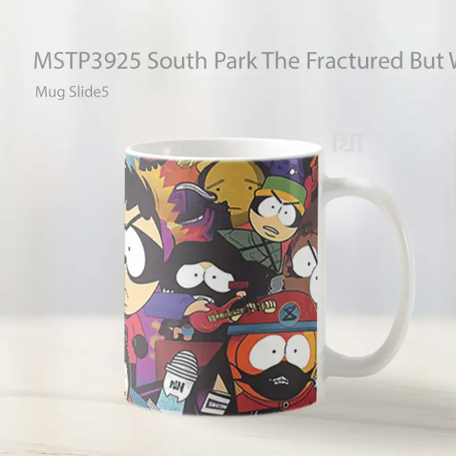 South Park The Fractured But Whole Heroes Mug Gelas Keramik MSTP3925 - All-side / Desain