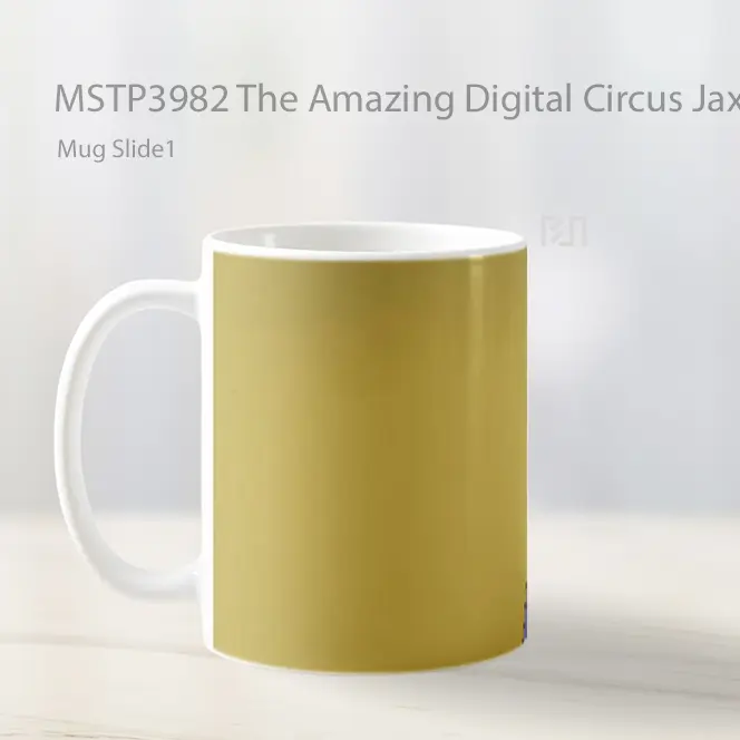 The Amazing Digital Circus Jax Yellow Mug Gelas Keramik MSTP3982 - All-side / Desain