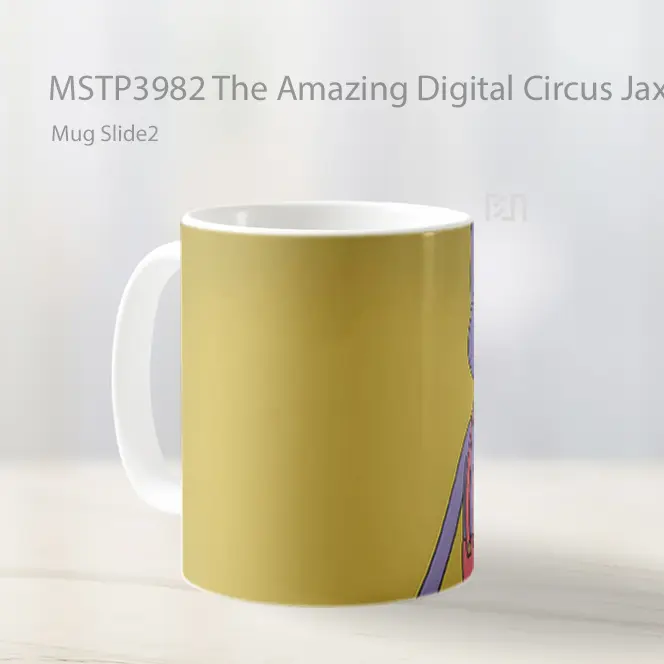 The Amazing Digital Circus Jax Yellow Mug Gelas Keramik MSTP3982 - All-side / Desain